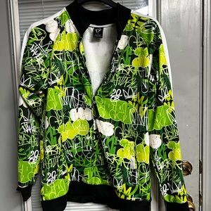 Vibrant Green Varsity Jacket